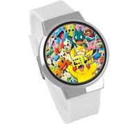 Montre tactile numérique LED lumineuse étanche - Pokemon #28 G