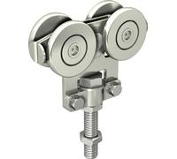 Monture 4 Galets Acier Longue Glissement Fluide Et Robuste Pour Portes Lourdes. - Mantion