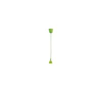 Monture E27 avec cordon vert, idéal pour les lampes décoratives et la modulation d'éclairage dans divers espaces.