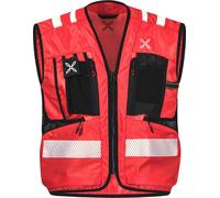 Monture OPERATOR BASIC 2.0 - Gilet de sécurité pour les équipes d'intervention, couleur : 10-ROUGE, taille : M
