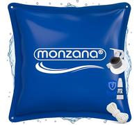 MONZANA® 1x Coussin de Piscine hivernage XL Corde PVC -20°C Double Couture 4 Oeillets Coussin Gonflable Oreiller Piscine Coussin Flottant Valve air