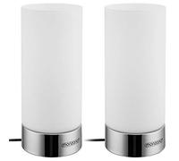 Monzana 2x Lampes de table Golau LED Fonction tactile luminosité réglable Chevet Salon Bureau éclairage intérieur