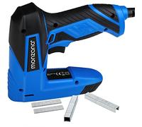 Monzana Agrafeuse cloueuse électrique 400 agrafes et 100 clous compris pour DIY bricolage 30 coups/min