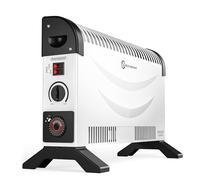 MONZANA® Convecteur électrique 2000W chauffage d'appoint minuteur 24h 3 niveaux de chauffage thermostat radiateur électrique mobile pied