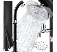 Monzana Douche de jardin solaire 20 L Bow Douche solaire Douche de camping Douche pour piscine Plage Spa Sauna