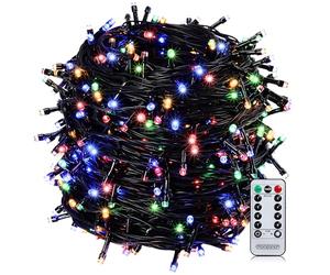 Monzana® Guirlande lumineuse 200 LED Multicolore avec télécommande minuteur décoration de Noël illumination éclairage