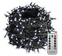 Monzana® Guirlande lumineuse 600 LED Blanc froid avec télécommande minuteur décoration de Noël illumination éclairage