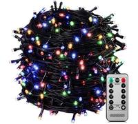 MONZANA® Guirlande lumineuse 600 LED Multicolore avec télécommande minuteur décoration de Noël illumination éclairage