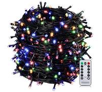 MONZANA® Guirlande lumineuse 600 LED Multicolore avec télécommande minuteur décoration de Noël illumination éclairage