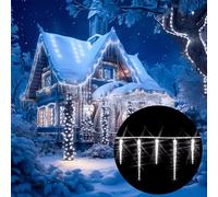 Monzana Guirlande lumineuse LED intérieur et extérieur 40 stalactites décoration de Noël illumination