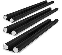 MONZANA® Lot de 3X boudins de Porte 92cm Isolant Porte Froid Protection Bruit économie énergie Coupe-Vent Chambres Double-Face découpable