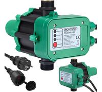 MONZANA® Pressostat pompe eau avec câble 10 bar protection fonctionnement à sec contrôleur pompe pression interrupteur de pression surpresseur