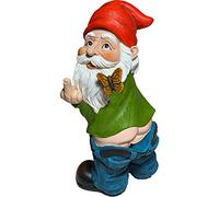 Mood Lab Nain de Jardin - Nain de Jardin - 23 cm de Haut - Figurine de Jardin