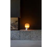 Moody - Lot De 2 Lampes De Table - Verre - Blanc