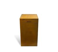 MOODZ Outdoor Living Piédestal Acier Corten - Piédestal pour Braseri jusqu'à 100 cm - Facile à monter - 45 x 45 x 80 cm