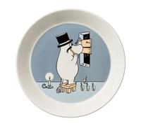 Moomin Arabia Assiette Moomin Ø19 cm Papa Moomin Gris