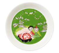 Moomin Arabia Plat Moomin King's Ruby Thingumy & Bob vert