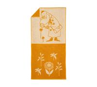 Moomin Arabia Serviette de bain Moomin 70x140 cm Hemulen. ocre