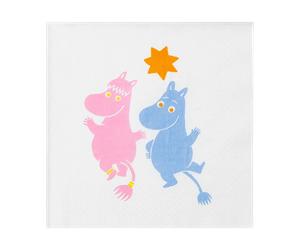 Moomin Arabia Serviettes en papier Party mumin 33x33 cm. paquet de 20 Multi