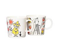 Moomin Arabia Tasse Moomin Arabia x Croix Rouge ABC Mix Lot de 2 30 cl