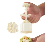 Moon Gâteau Presse - Ensemble de tampons à biscuits animaux pour -automne | Machine à pâtisserie à pression manuelle avec six motifs interchangeables et qualité alimentaire pour la pâtisserie
