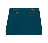 Moondream LumenControl™ Rideau Occultant Total | Protection Lumière+Soleil | 100% Opaque | Fabrication UE | Oeillets | Bleu MC56 | 135L x 250H cm