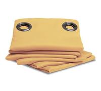 Moondream ThermActiv® Rideau Thermique Hiver+Été 2en1 | Isolant Anti-Chaleur et Anti-Froid | Occultant | Technologie Brevetée | Fabrication UE | Oeillets | Jaune MC243 | 140L x 260H cm