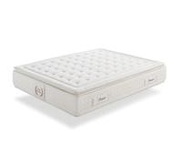 Moonia Matelas King Premier Spring – Ressorts ensachés, très respirant, multizone 140x200