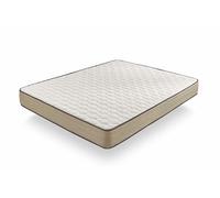 Moonia - Matelas Fibre Todotherm 160 x 200 cm - Grand Lit - Matelas de Haute Durabilité - Matelas Anti-acariens - Modèle Bamboo Care