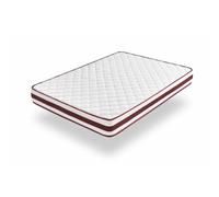 Moonia Matelas First Class Edition Haute Durabilité Anti-acariens 140 X 200cm Blanc