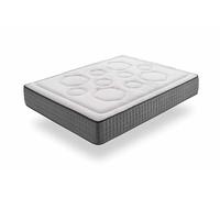 Moonia Matelas Hexacare ressorts ensachés 160x190 cm ép. +/- 28 cm accueil moelleux mi-ferme