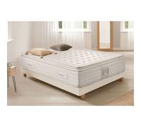 Moonia Matelas King Premier Multizone 12 zones de sommeil Technologie DuoSystem Haute durabilité 80x190