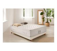 Moonia Matelas King Premier Spring Ressorts ensachés Très respirant Système de confort multizone 135x200