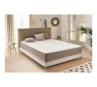 Moonia Matelas Magnum Fermeté Élevée/Moyenne Memoire de Forme Hauteur +/- 30 cm 150x190cm Beige