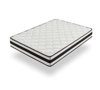 Moonia Matelas Maxim Anti-stress Hauteur +/- 21 cm 140 x 190 cm Blanc