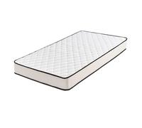 Moonia Matelas Slim Max Haute durabilité anti-acariens 80 x 190 cm Blanc