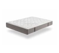 Moonia Matelas Platinum Classic Memory Foam Confort Hauteur - +/- 26cm 150x190cm Blanc