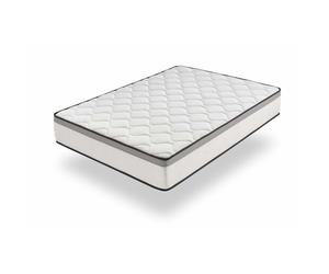 Moonia Matelas Premium Hotel Edition Confort personnalisés Memory Foam 140X200cm Blanc