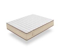 Moonia | Matelas Viscosoft | Air Max Brun 15 cm | 90X190 cm | Fermeté moyenne