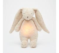 Moonie - Peluche veilleuse musicale et lumineuse nature bio lapin Sable