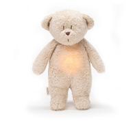Moonie - Peluche veilleuse musicale et lumineuse nature bio ourson Sable