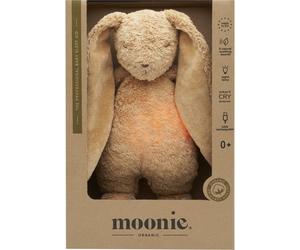 Moonie The Humming Friend 2.0 Organic Cappuccino doudou avec mélodie 1 pcs