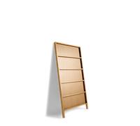 Moooi Oblique Petite Étagère Murale Chêne