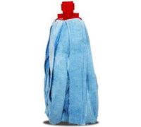 Mop serpillère à franges pour balai recharge vadrouille tête de rechange en microfibre super absorbante - Hauteur 30 cm -JUANIO- Bleu G