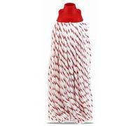 Mop, serpillère à franges pour balai, tête de balai, recharge lave sol, tête de rechange en microfibre, 150 gr -JUANIO- Blanc G
