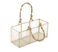 Mopec A200 - Panier de Raphia Naturel 20 x 9 x 7,5 cm, Pack de 1 unité