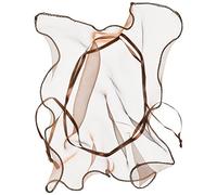 Mopec a4.19 - pañuelo-Bolsa de en Organza de Couleur Marron, Pack de 24 unités