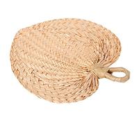 Mopec A571 Pack de abanicos paipay, Feuille de Palmier, Marron, 2 x 29 x 30 cm, Lot de 5