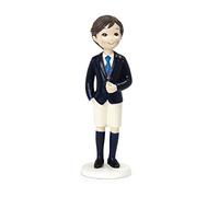 Mopec Figure pastel Communion enfant brun short 16 cm.