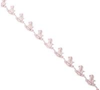 Mopec Ruban Cheval Satin Rose 15 mm x 23 m, Taille Unique